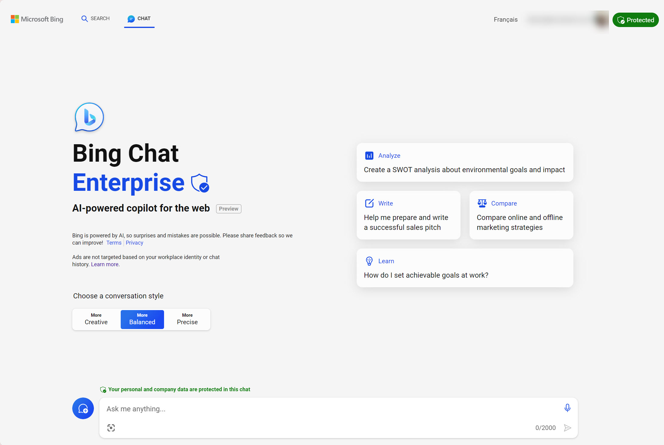 Bing Chat Enterprise Bing Chat Enterprise