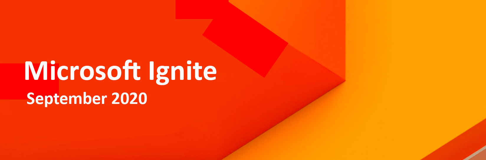 Microsoft ignite 2020