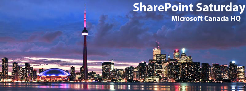 SharePoint Saturday Toronto Banner Image